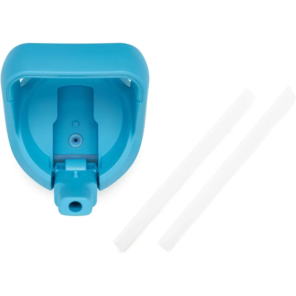 YETI Botella Rambler Jr. para Niños con Cañita de 12 oz | Celeste Neón