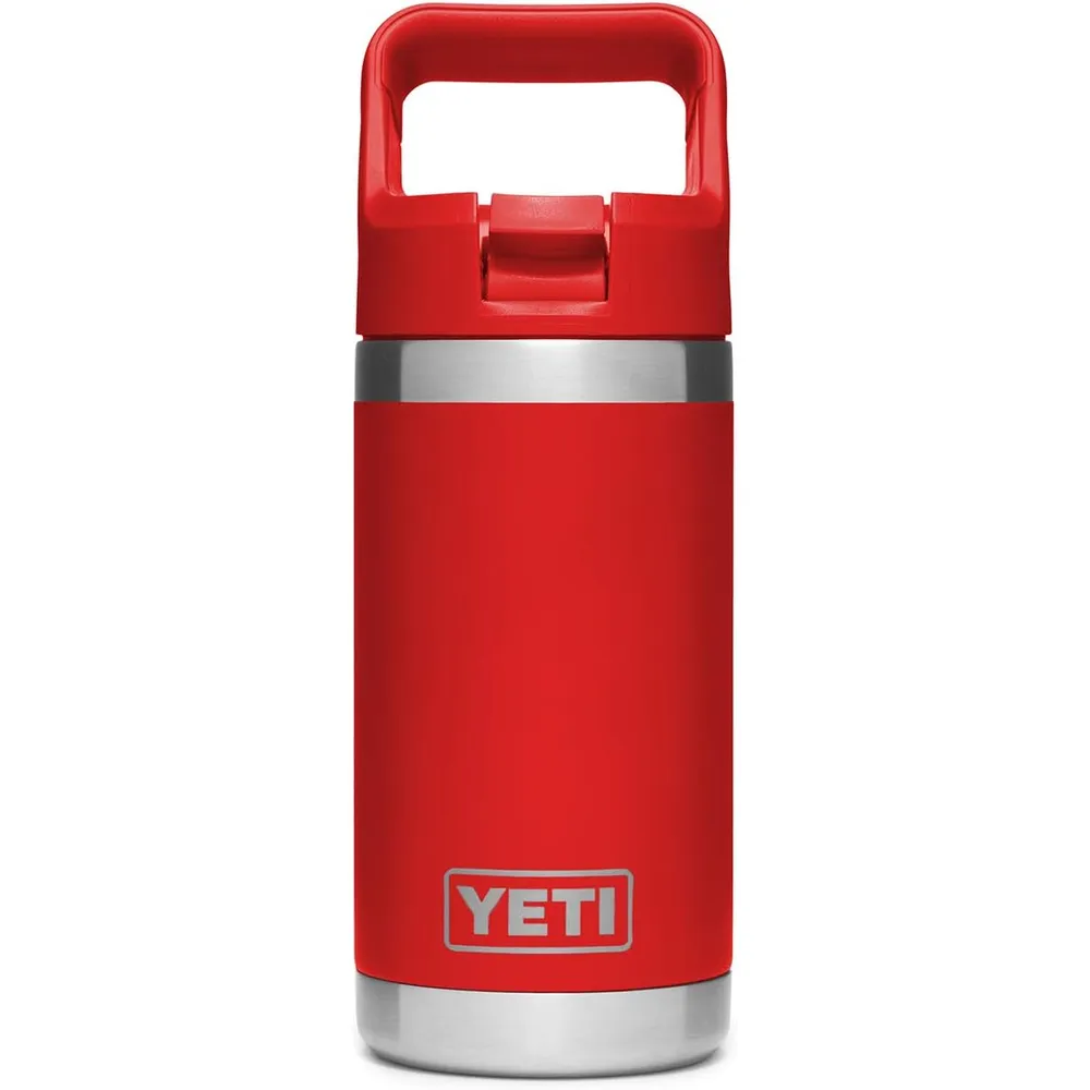 YETI Botella Rambler Jr. para Niños con Cañita de 12 oz | Rojo
