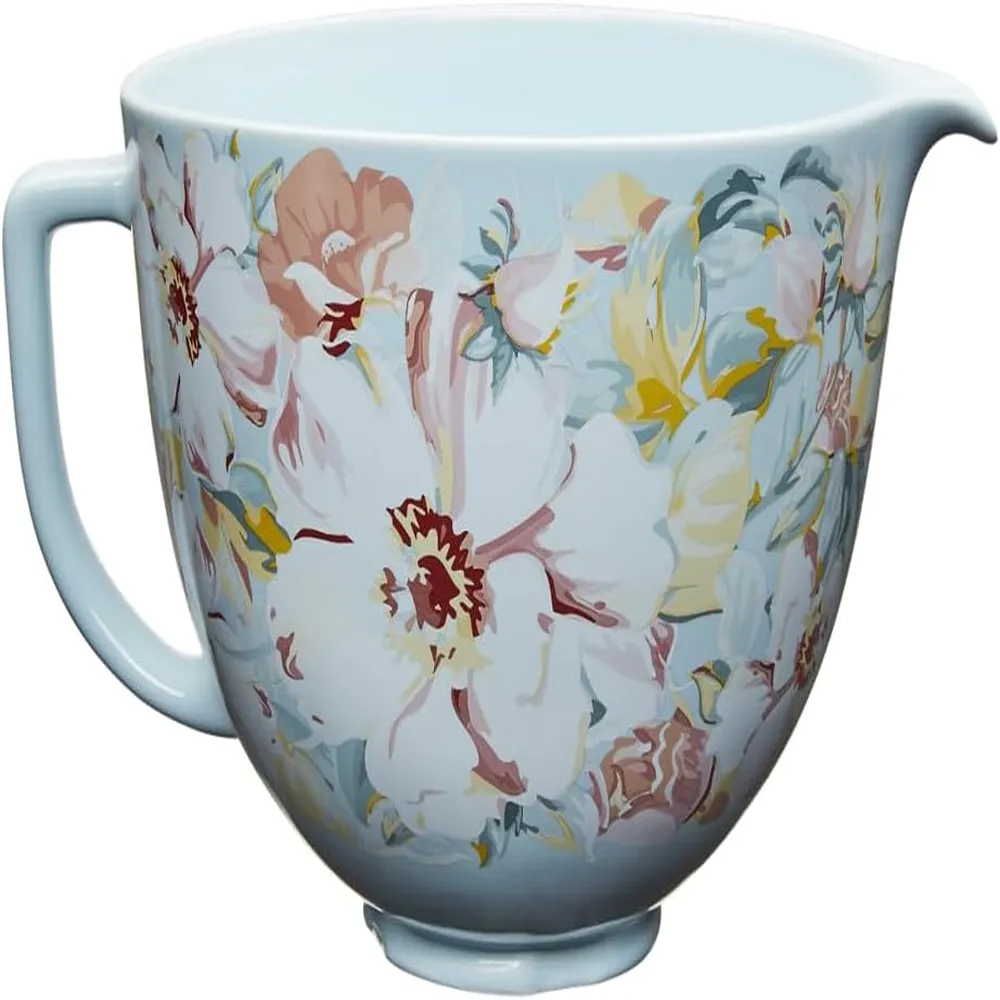 KITCHENAID KSM2CB5PWG, RECIPIENTE DE CERÁMICA 5 QT / 4.7 L | BLANCO GARDENIA
