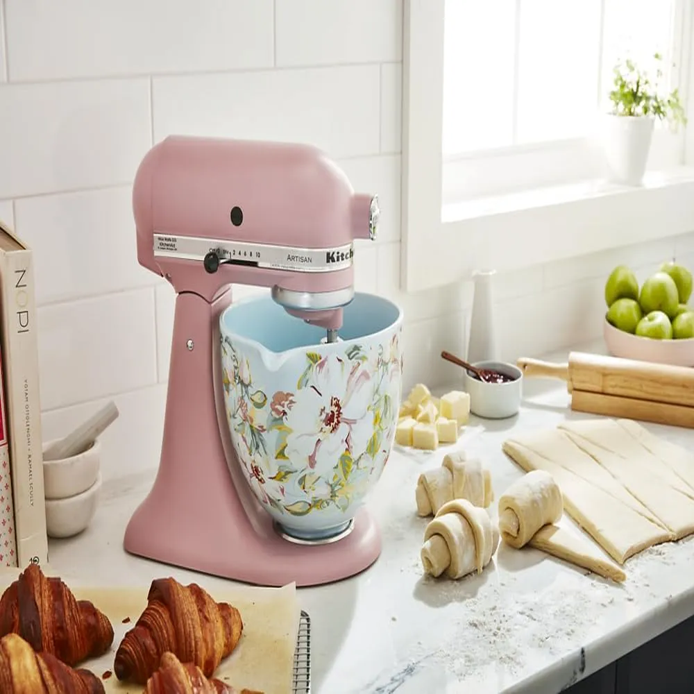 KITCHENAID KSM2CB5PWG, RECIPIENTE DE CERÁMICA 5 QT / 4.7 L | BLANCO GARDENIA