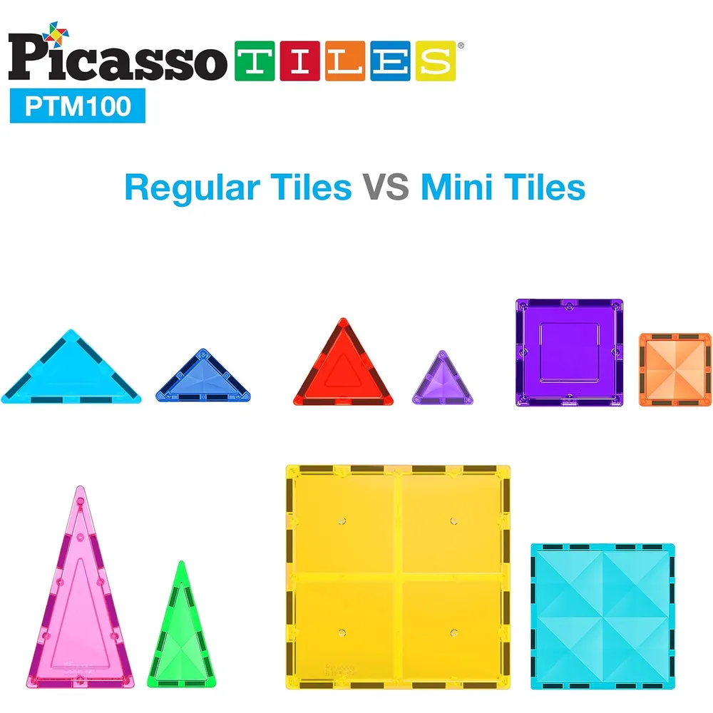 BLOQUES MAGNÉTICOS MINI DIAMANTE PICASSOTILES