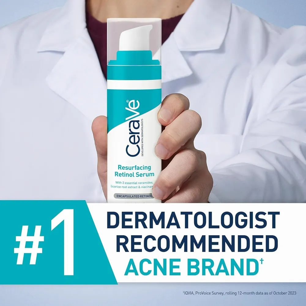 CERAVE SUERO RENOVADOR PARA MARCAS POST ACNÉ 1 FL OZ / 30 ML