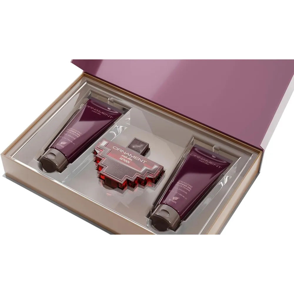 SET DE PERFUME AFNAN PURPLE ALLURE EDP 2 PZS MUJER