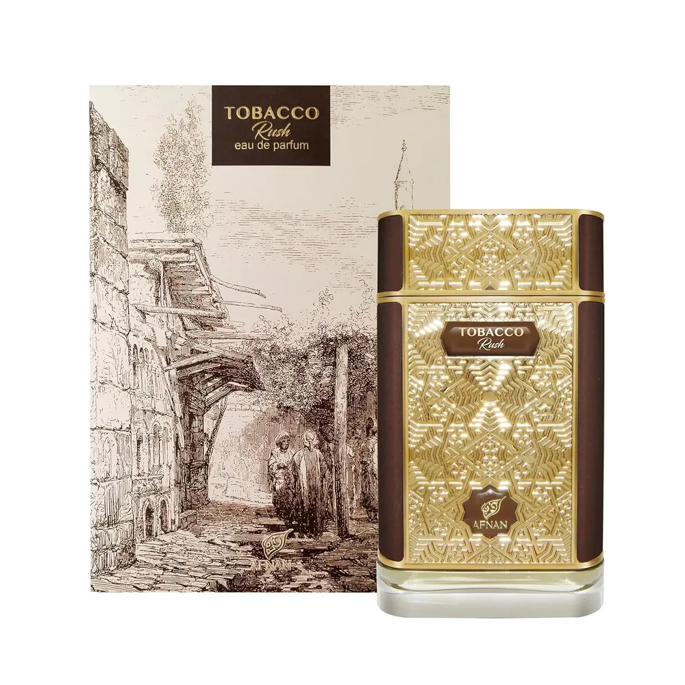 PERFUME AFNAN TOBACCO RUSH EDP HOMBRE 2.7 OZ / 80 ML