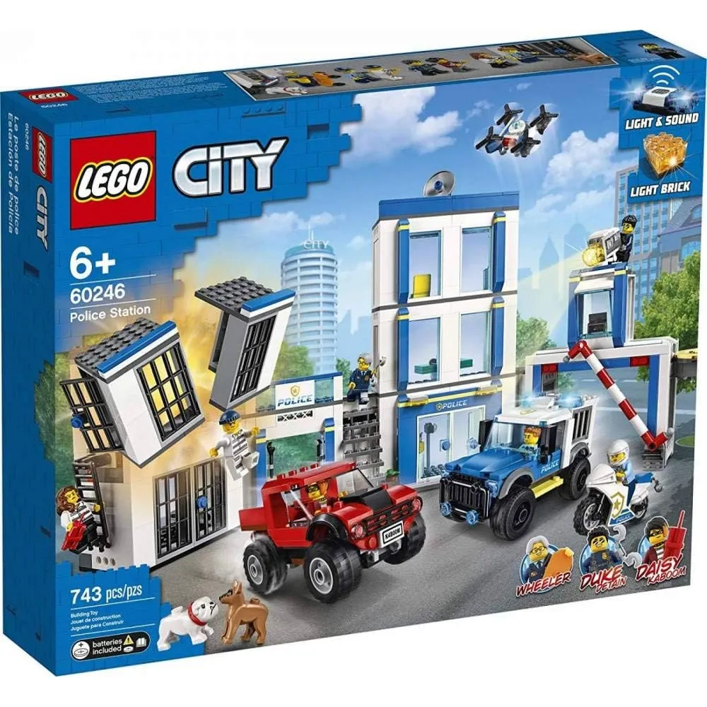 LEGO CITY COMISARÍA DE POLICÍA SET DE CONSTRUCCIÓN URBANA