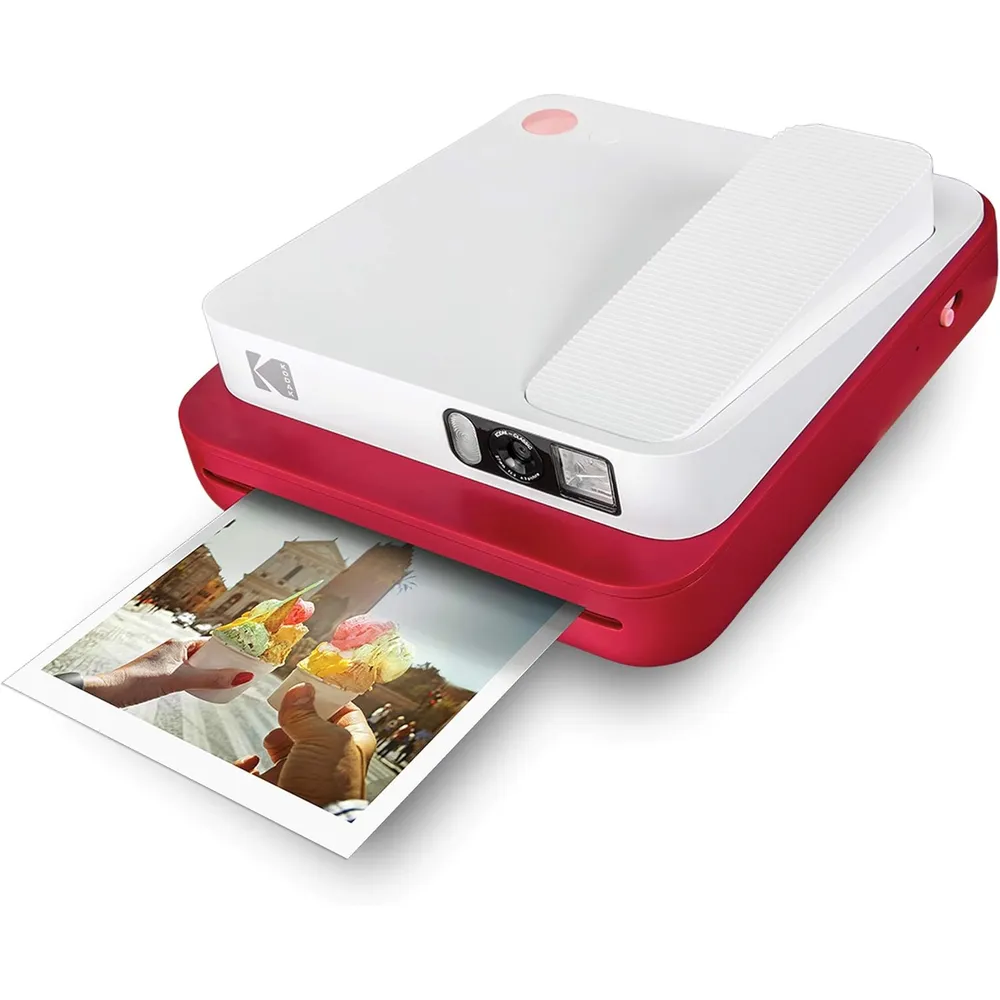 Kodak Smile Classic cámara instantánea Zink 16 MP | Rojo