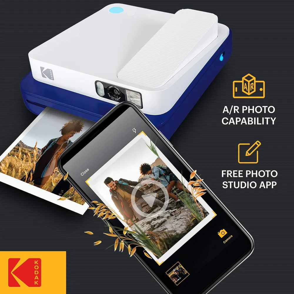 b07wg9dfh4_1_webp.webp Kodak Smile Classic cámara instantánea Zink 16 MP | Azul