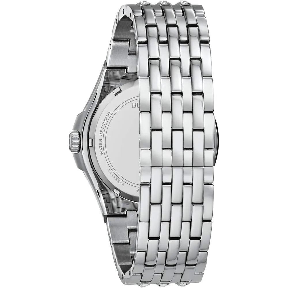 Bulova reloj Phantom Crystal hombre | Plateado