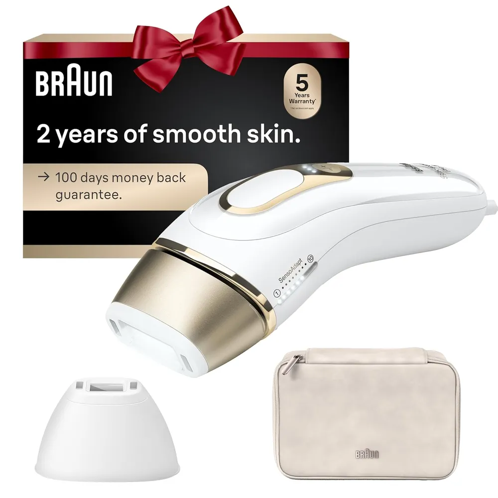 Depiladora láser Silk Expert Pro 5 PL5137 Braun | Oro / Blanco