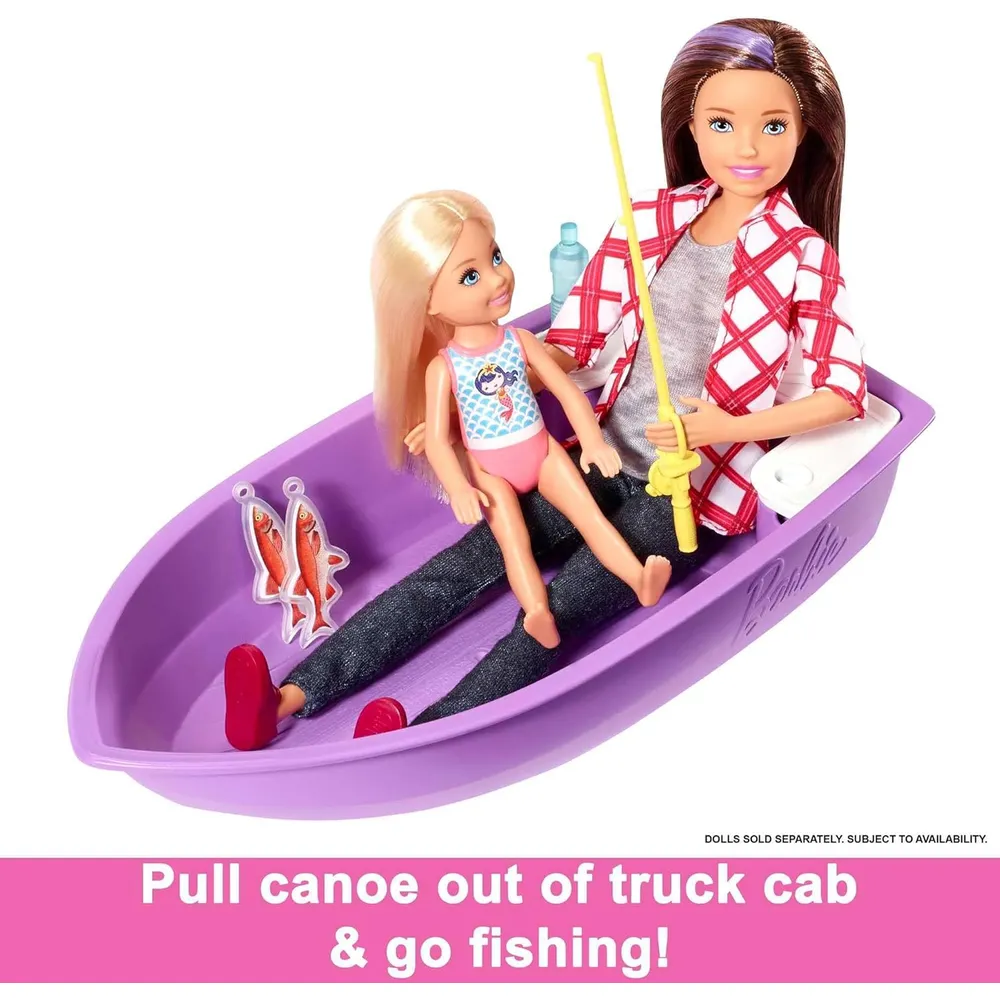 BARBIE CARAVANA TRANSFORMABLE 3 EN 1 CON ACCESORIOS