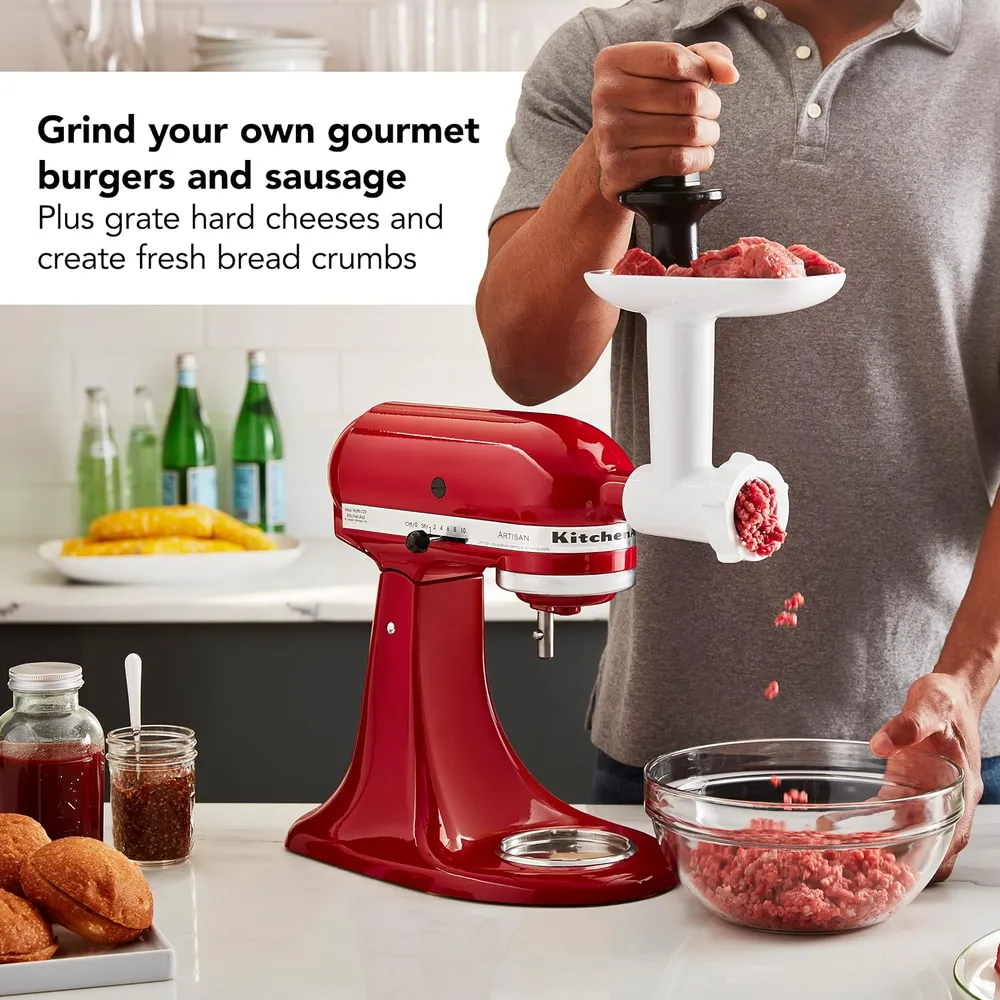 b07xtrq193_1_webp.webp KITCHENAID KSMFGA, MOLINILLO DE ALIMENTOS PARA BATIDORAS DE PIE