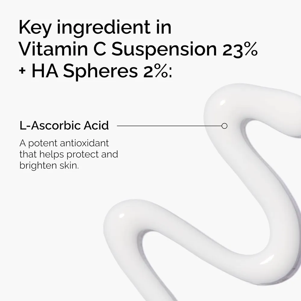 THE ORDINARY VITAMIN C SUSPENSION 23% ÁCIDO HIALURÓNICO 2%