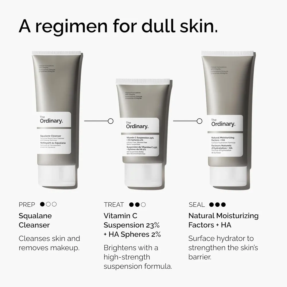 THE ORDINARY VITAMIN C SUSPENSION 23% ÁCIDO HIALURÓNICO 2%