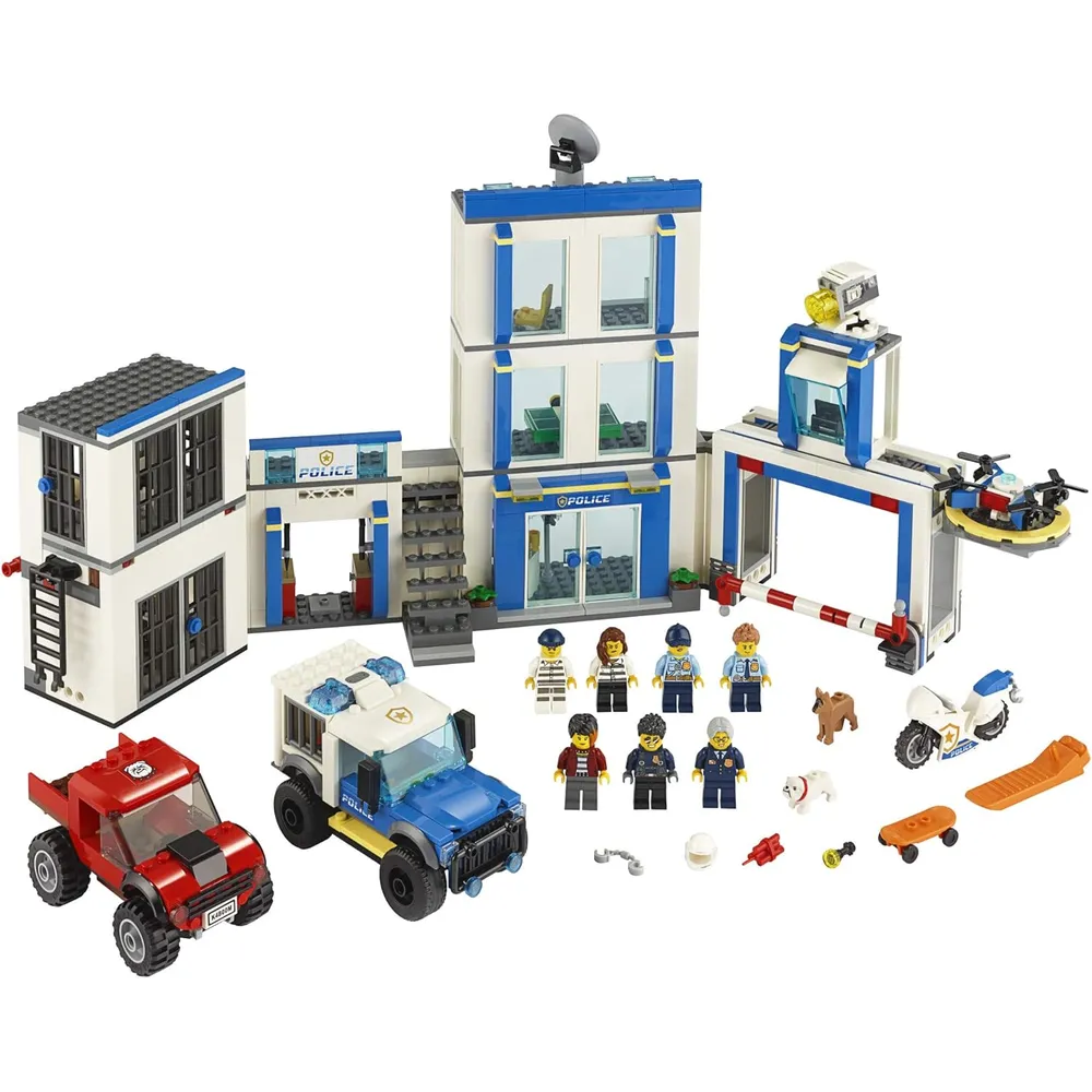 LEGO CITY COMISARÍA DE POLICÍA 2020 SET DE CONSTRUCCIÓN URBANA