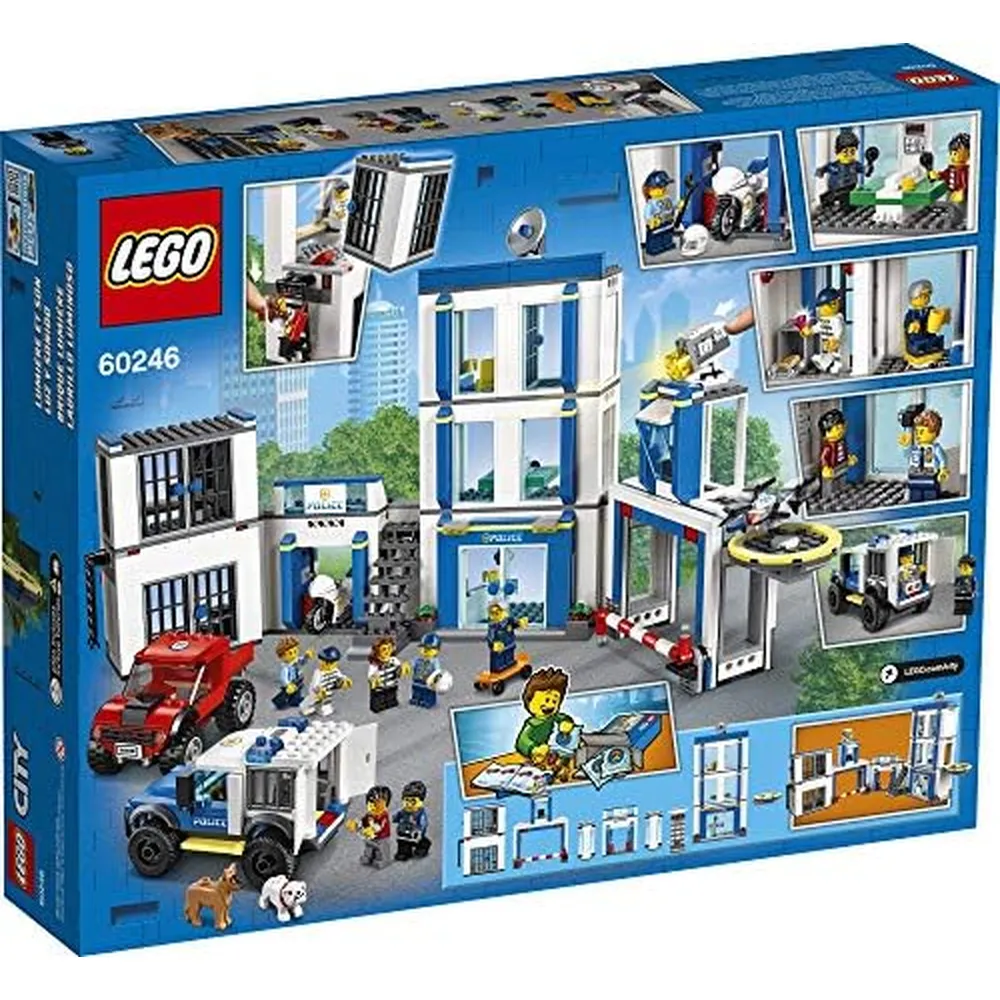 LEGO CITY COMISARÍA DE POLICÍA 2020 SET DE CONSTRUCCIÓN URBANA