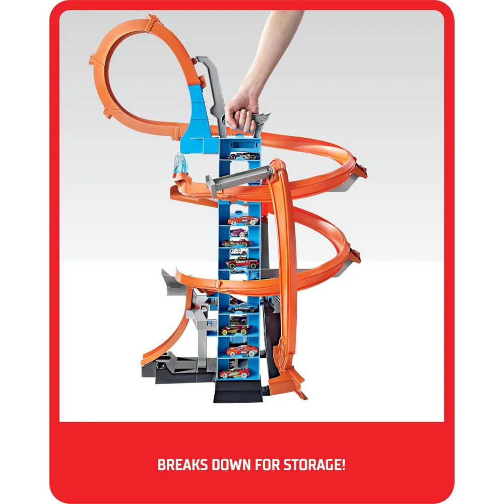 HOT WHEELS PISTA COMPLETA SKY CRASH TOWER
