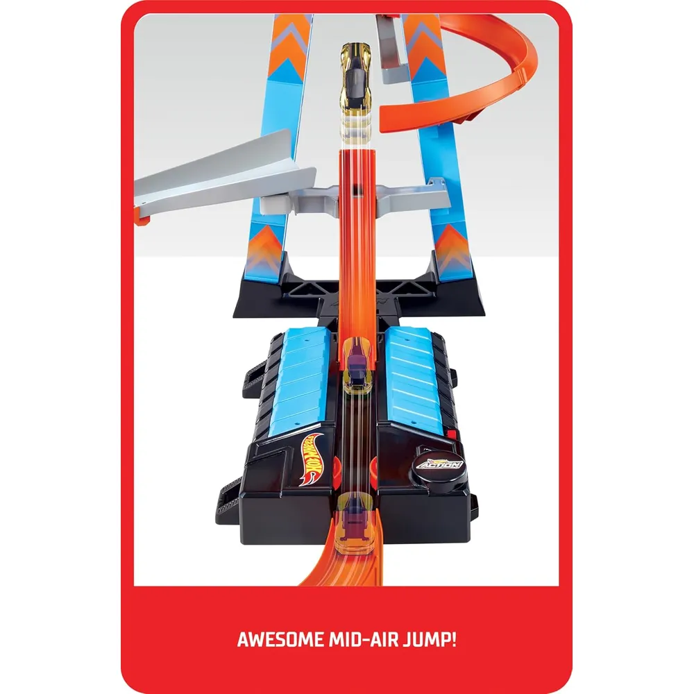 HOT WHEELS PISTA COMPLETA SKY CRASH TOWER