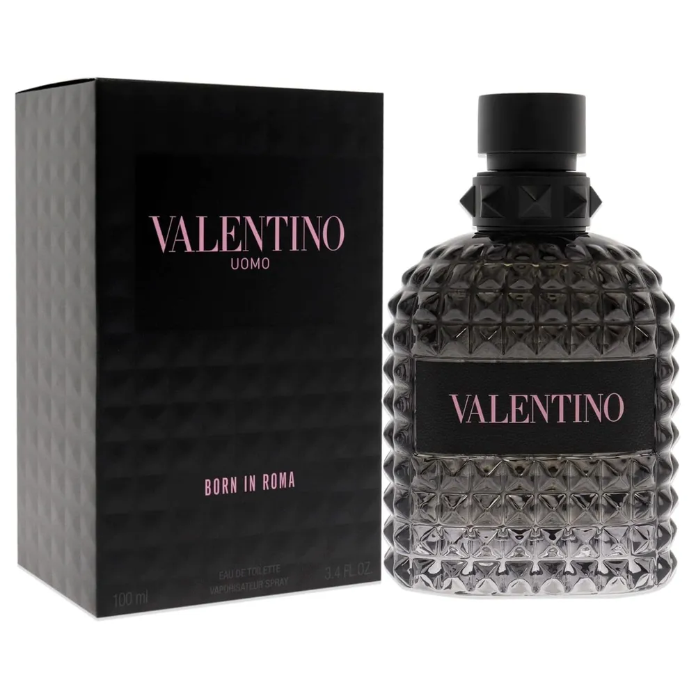 PERFUME VALENTINO UOMO BORN IN ROMA EDT HOMBRE 3.4 OZ / 100 ML