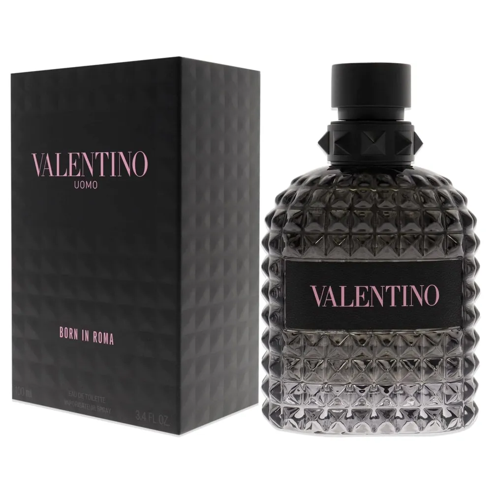 PERFUME VALENTINO UOMO BORN IN ROMA EDT HOMBRE 3.4 OZ / 100 ML