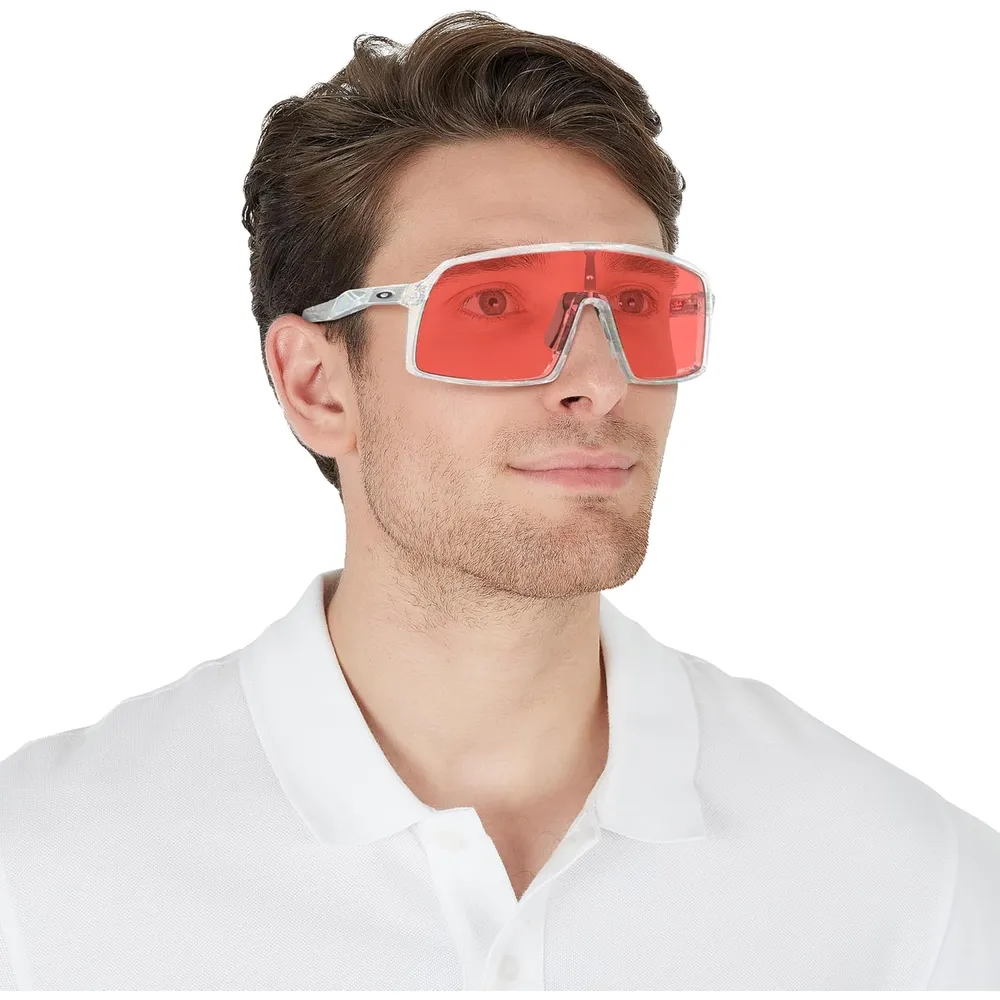 Oakley Sutro OO9406 Gafas de sol para hombre | Moon Dust / Prizm Peach