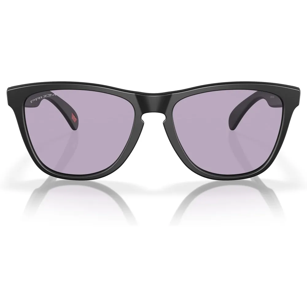 Oakley Frogskins OO9245 Low Bridge Fit Gafas de sol para hombre | Matte Black / Prizm Slate