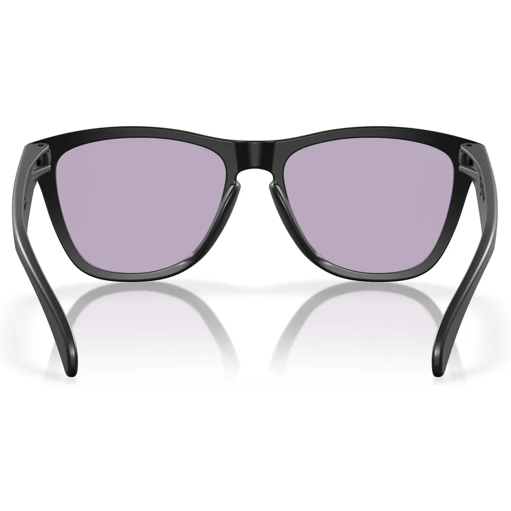 Oakley Frogskins OO9245 Low Bridge Fit Gafas de sol para hombre | Matte Black / Prizm Slate