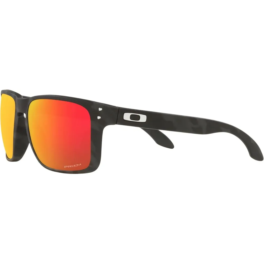 Oakley Holbrook XL OO9417 Gafas de sol para hombre | Matte Black Camouflage / Prizm Ruby