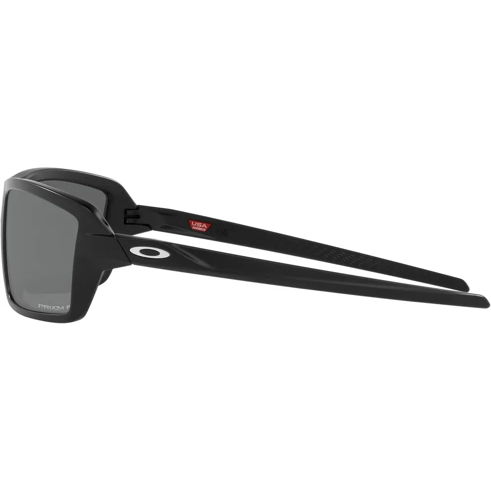 Oakley Cables OO9129 Gafas de sol para hombre | Matte Black / Prizm Black