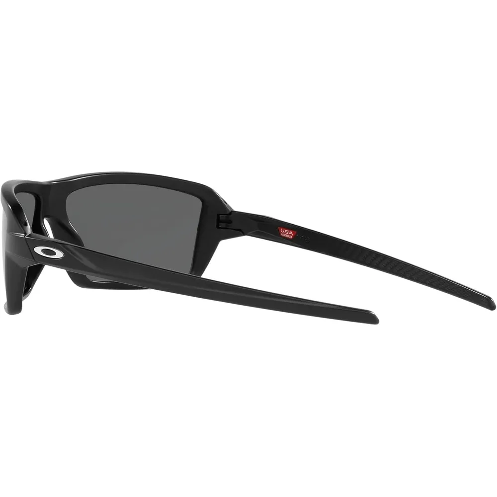 Oakley Cables OO9129 Gafas de sol para hombre | Matte Black / Prizm Black