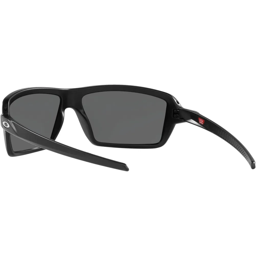 Oakley Cables OO9129 Gafas de sol para hombre | Matte Black / Prizm Black