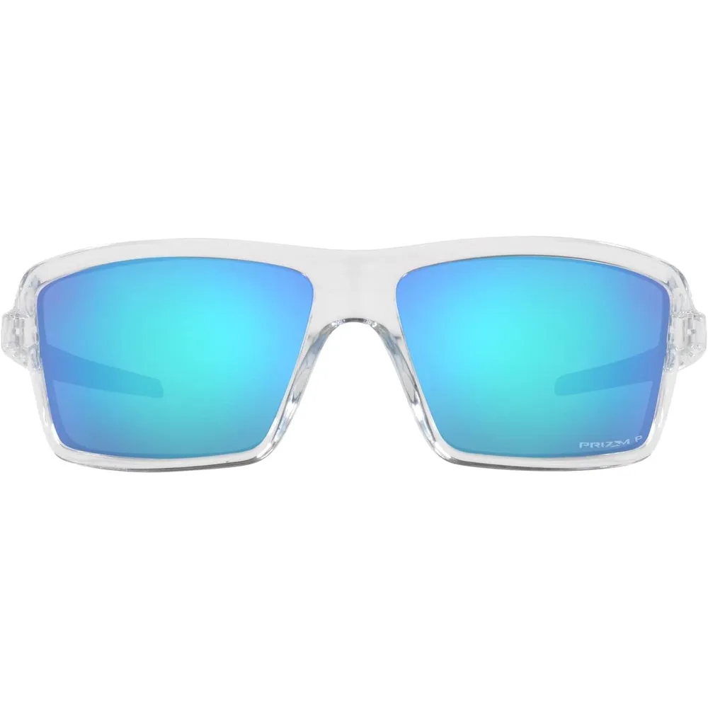 Oakley Cables OO9129 Gafas de sol para hombre | Polished Clear / Prizm Sapphire