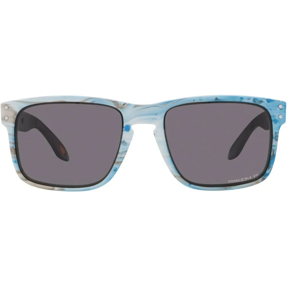 Oakley Holbrook OO9102 Gafas de sol polarizadas para hombre | Sanctuary Swirl / Prizm Grey
