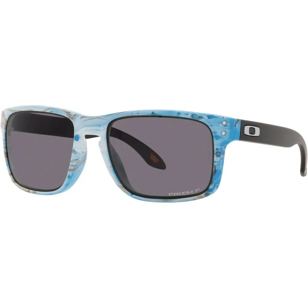 Oakley Holbrook OO9102 Gafas de sol polarizadas para hombre | Sanctuary Swirl / Prizm Grey