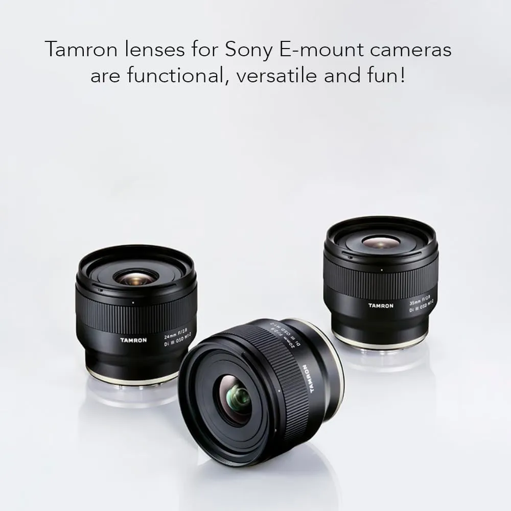 Tamron lente 2.4cm f/2.8 DI III OSD M1:2 | Negro
