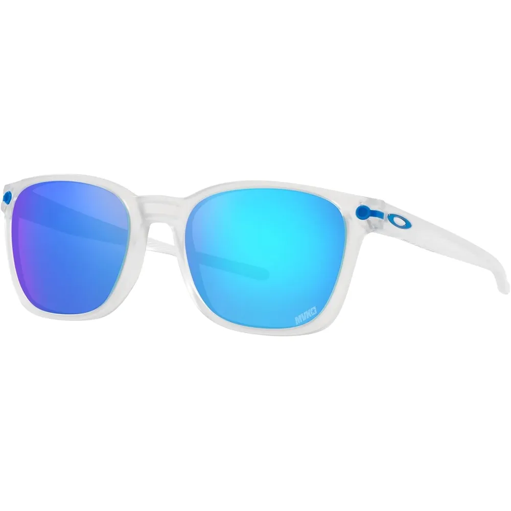 Oakley Ojector OO9018 Gafas de sol para hombre | Maverick Viñales Matte Clear / Prizm Sapphire