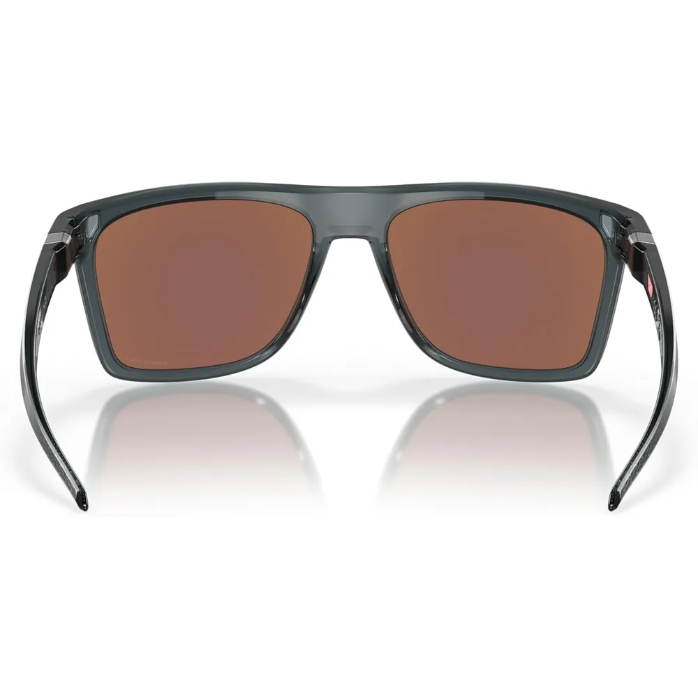 Oakley Leffingwell OO9100 Gafas de sol para hombre | Crystal Black / Prizm Deep Water