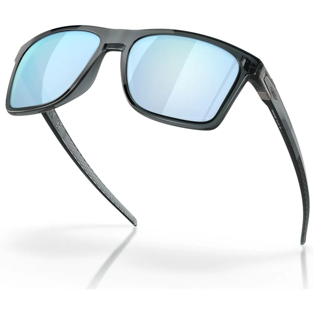 Oakley Leffingwell OO9100 Gafas de sol para hombre | Crystal Black / Prizm Deep Water