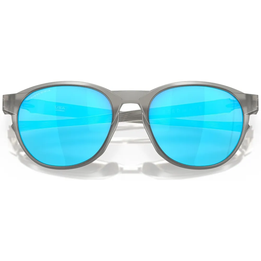 Oakley Reedmace OO9126 Gafas de sol para hombre | Matte Grey Ink / Prizm Sapphire