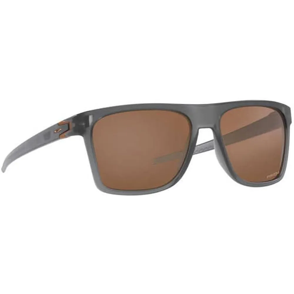 Oakley Leffingwell OO9100 Gafas de sol para hombre | Matte Grey Smoke / Prizm Tungsten