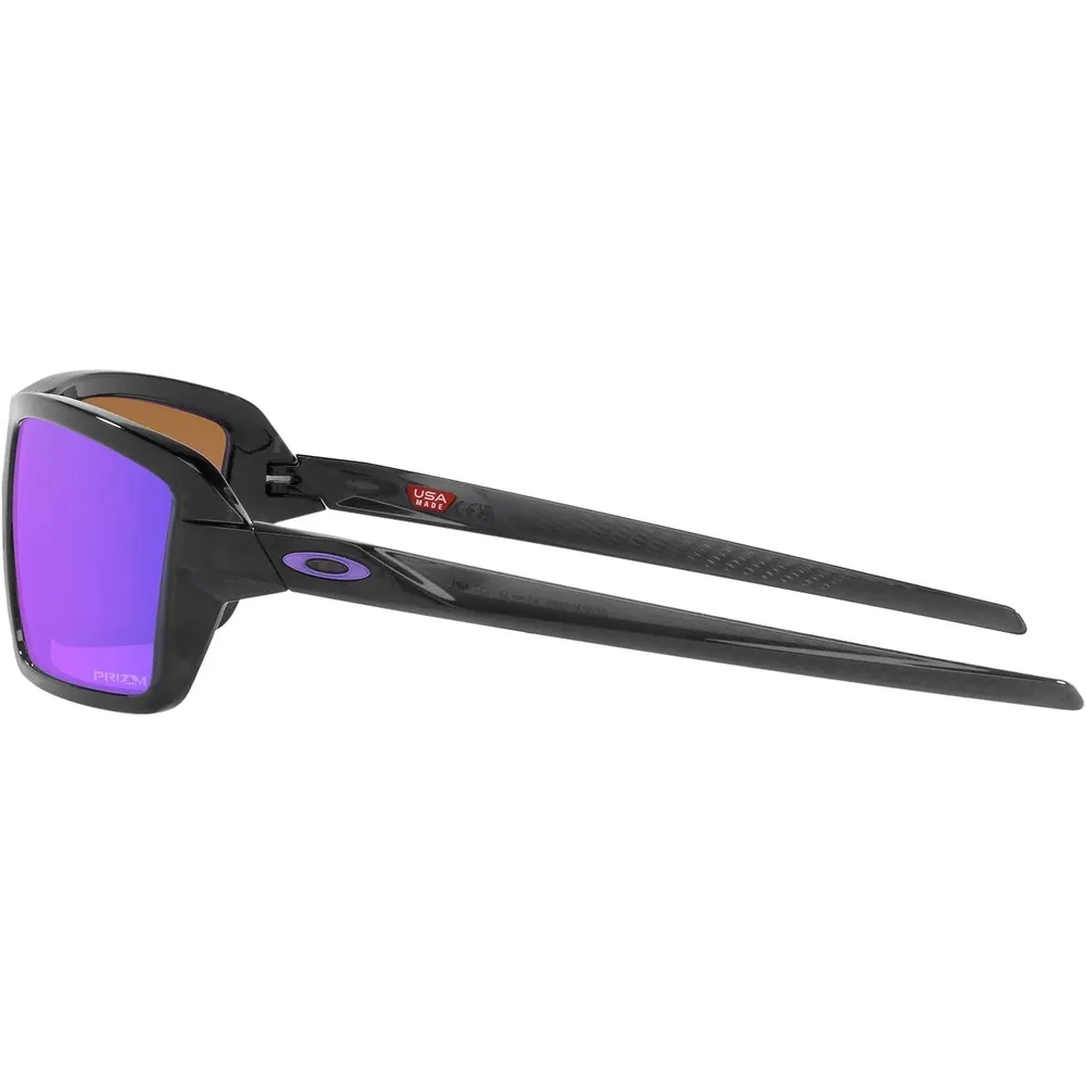 Oakley Cables OO9129 Gafas de sol para hombre | Black Ink / Prizm Violet