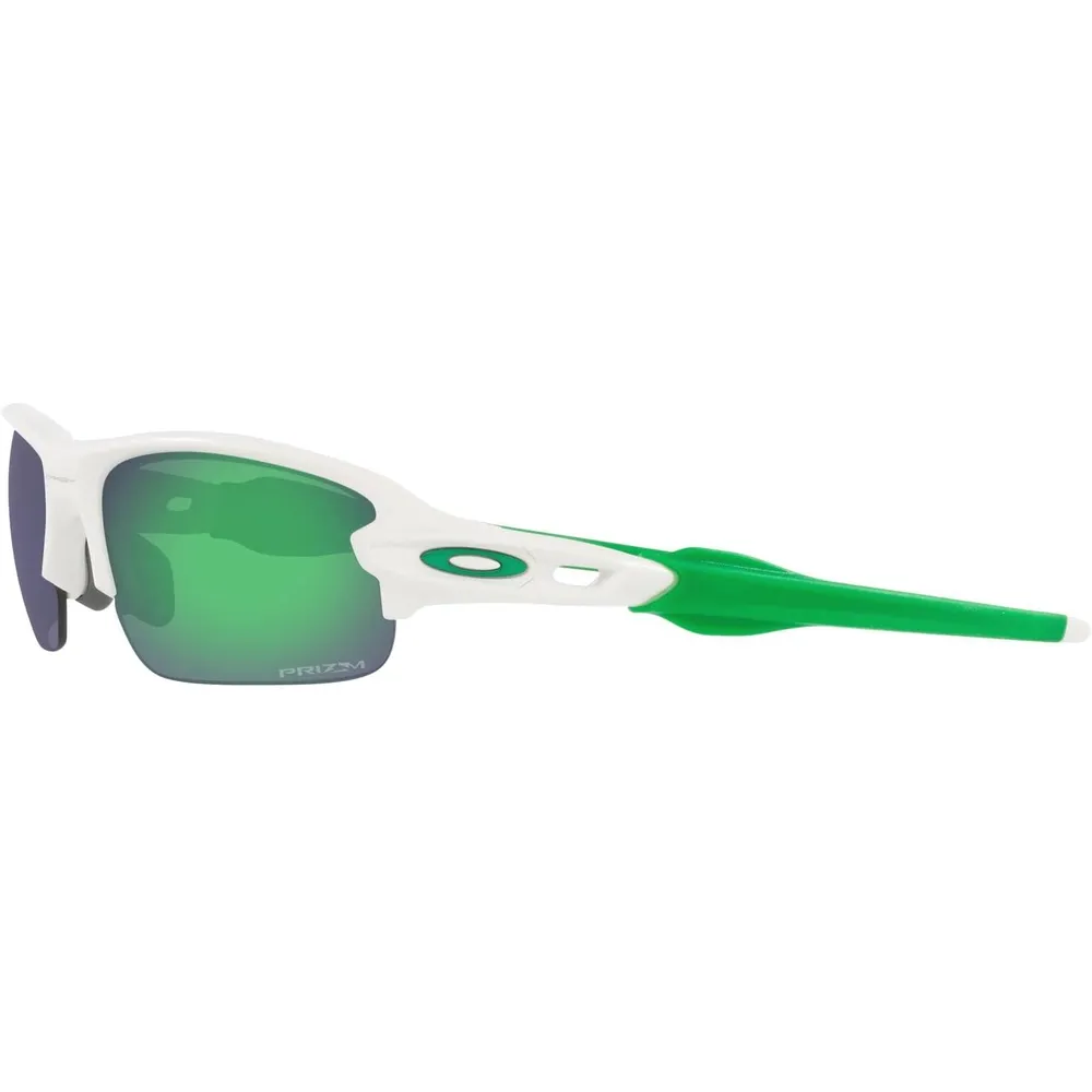 Oakley Flak XXS OJ9008 Gafas de sol para niños | Matte White / Prizm Jade