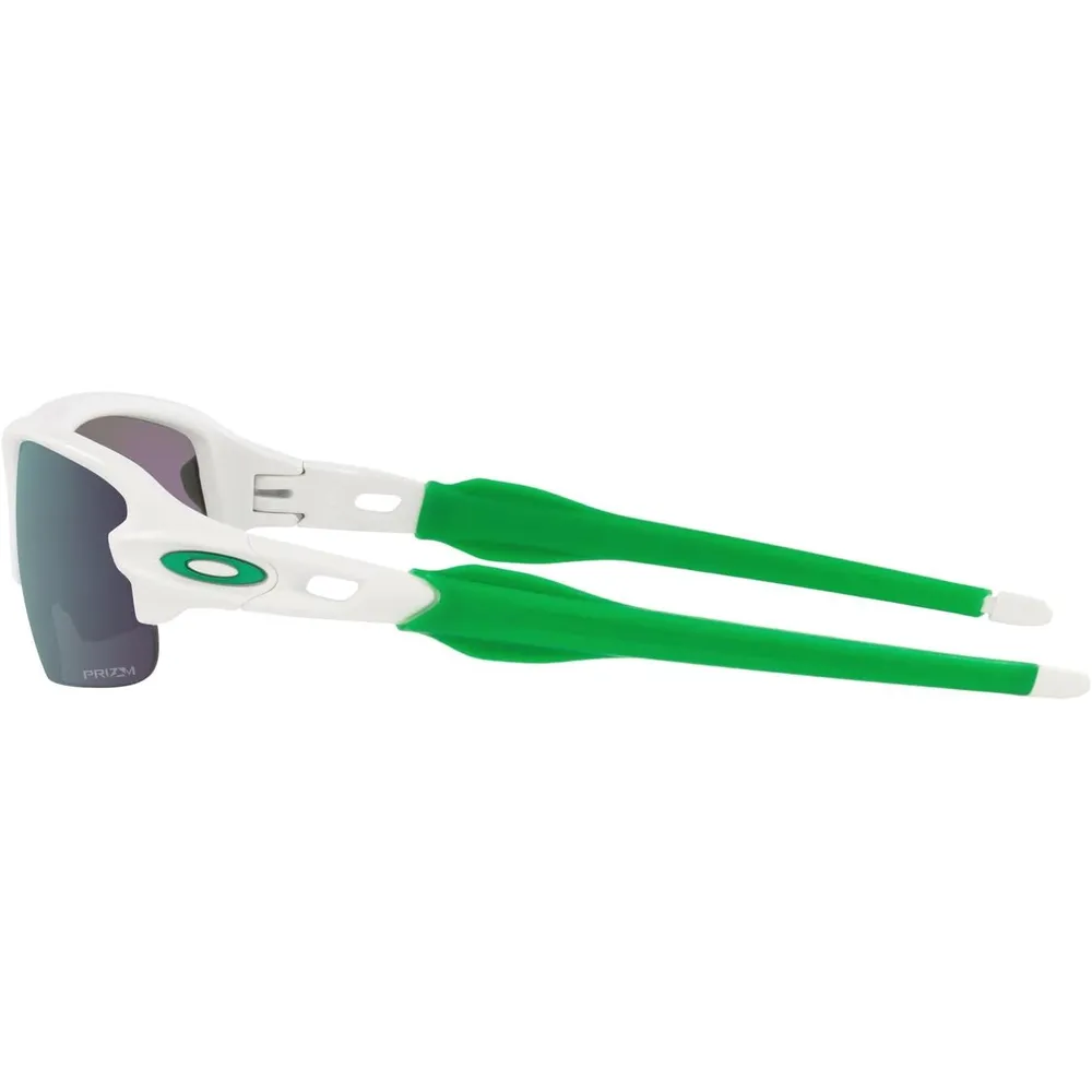 Oakley Flak XXS OJ9008 Gafas de sol para niños | Matte White / Prizm Jade