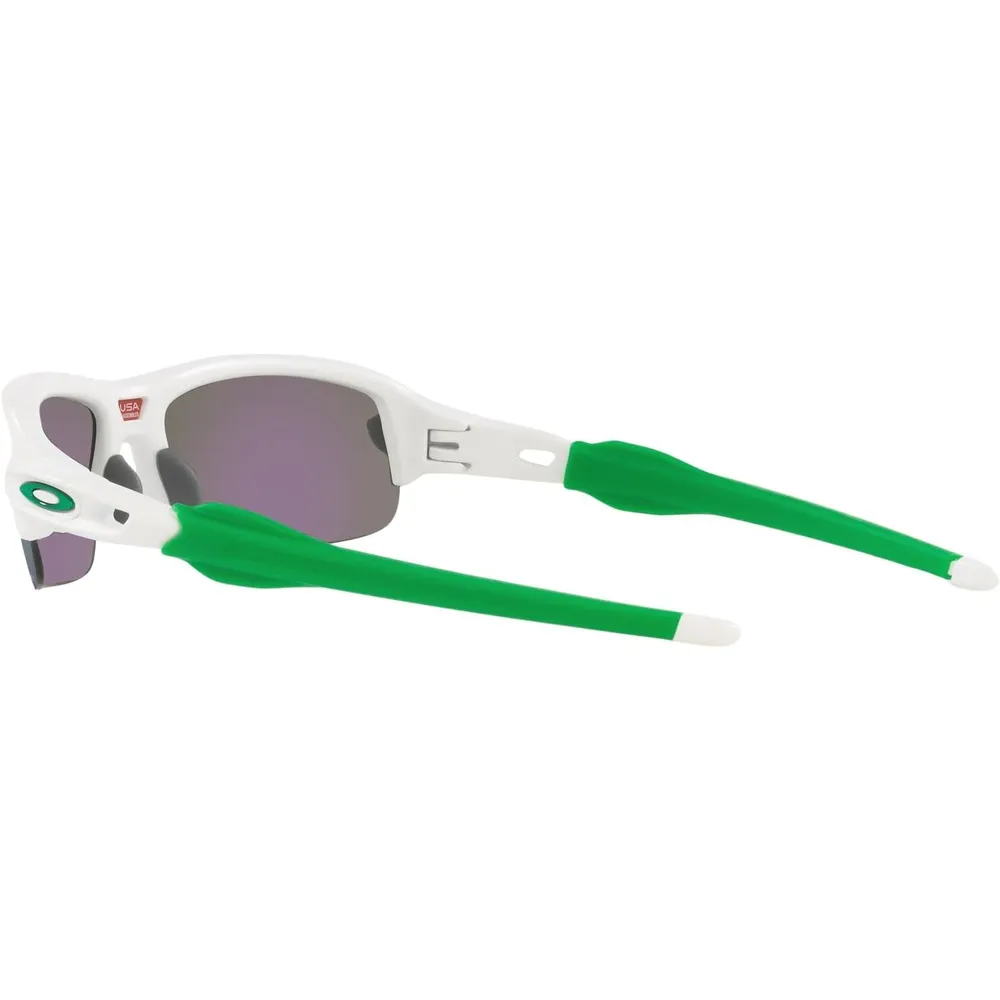Oakley Flak XXS OJ9008 Gafas de sol para niños | Matte White / Prizm Jade