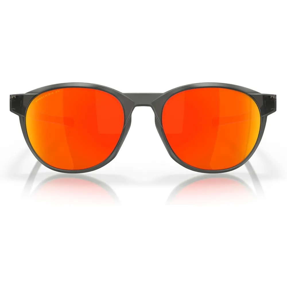 Oakley Reedmace OO9126 Gafas de sol para hombre | Matte Grey Smoke / Prizm Ruby
