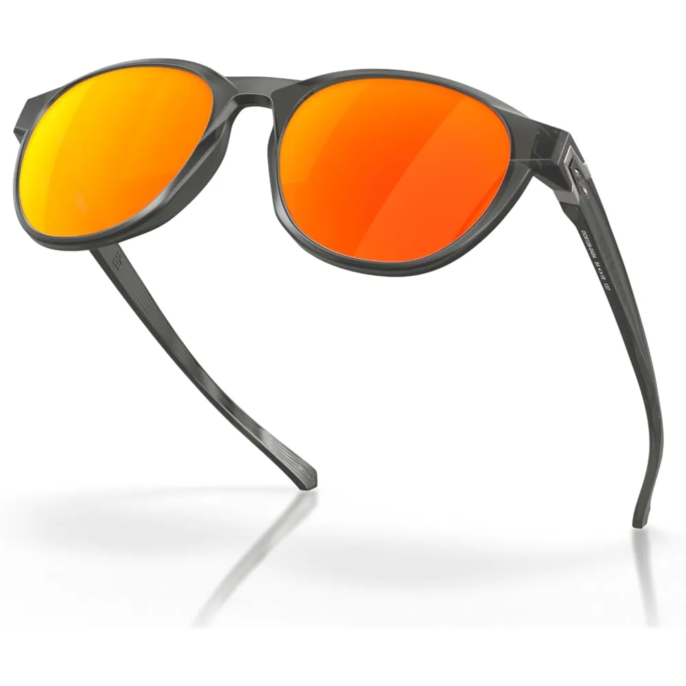 Oakley Reedmace OO9126 Gafas de sol para hombre | Matte Grey Smoke / Prizm Ruby