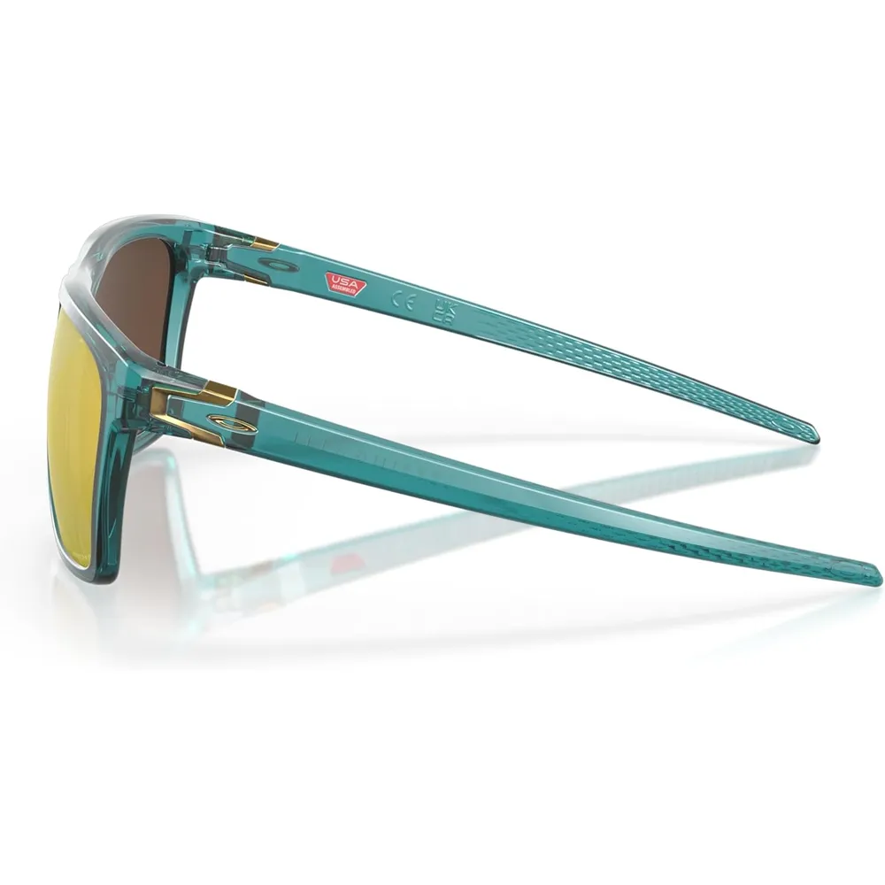 Oakley Leffingwell OO9100 Gafas de sol para hombre | Matte Artic Surf / Prizm 24K