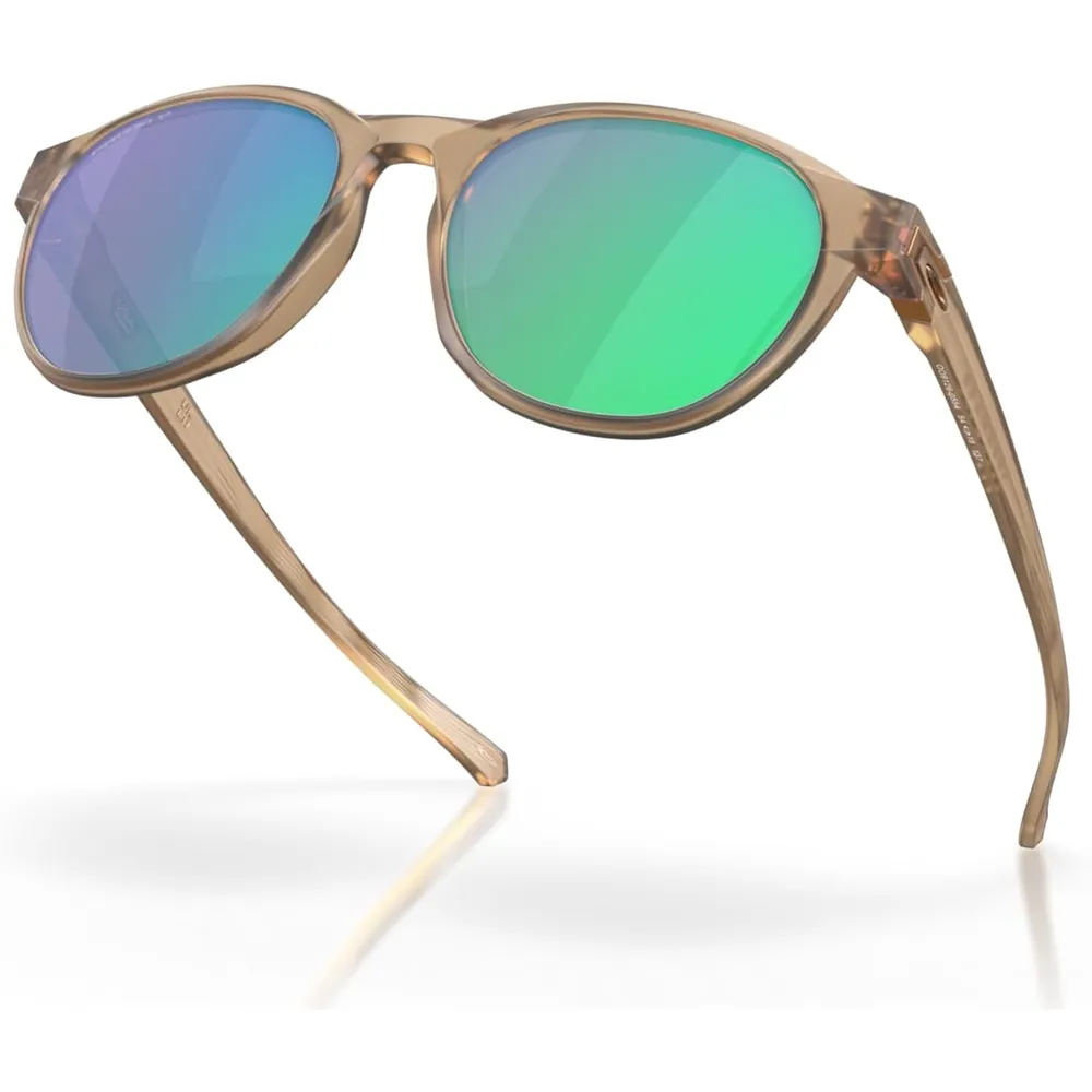 Oakley Reedmace OO9126 Gafas de sol para hombre | Matte Sepia / Prizm Jade