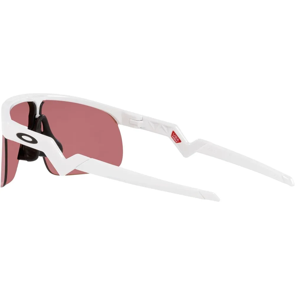 Oakley Resistor OJ9010 Gafas de sol para niños | Polished White / Prizm Dark Golf