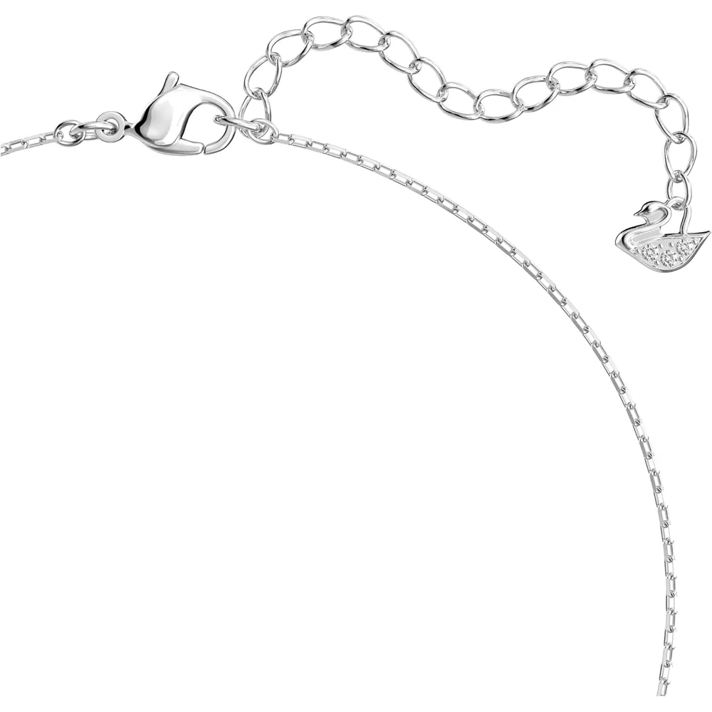SWAROVSKI COLLAR PENDIENTE CORAZÓN MESMERA ACABADO RODIO PARA MUJER | TRANSPARENTE