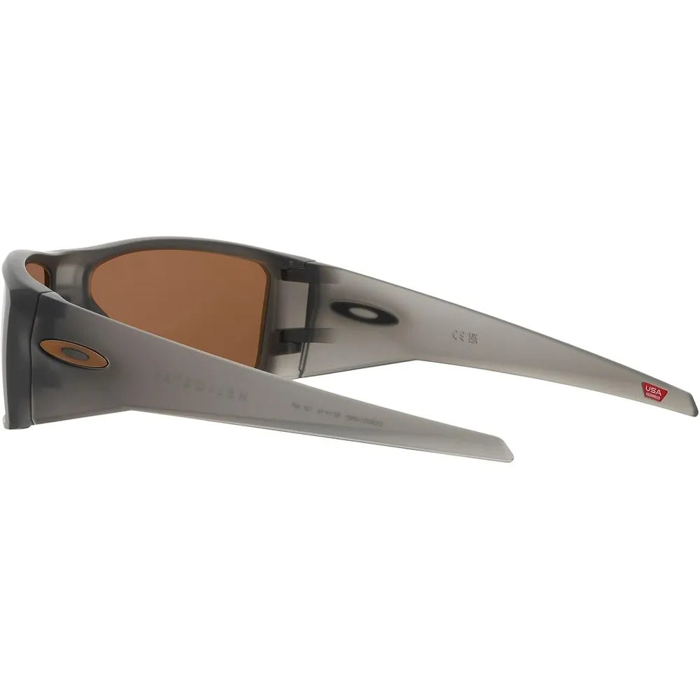 Oakley Heliostat OO9231 Gafas de sol para hombre | Matte Grey Smoke / Prizm Tungsten